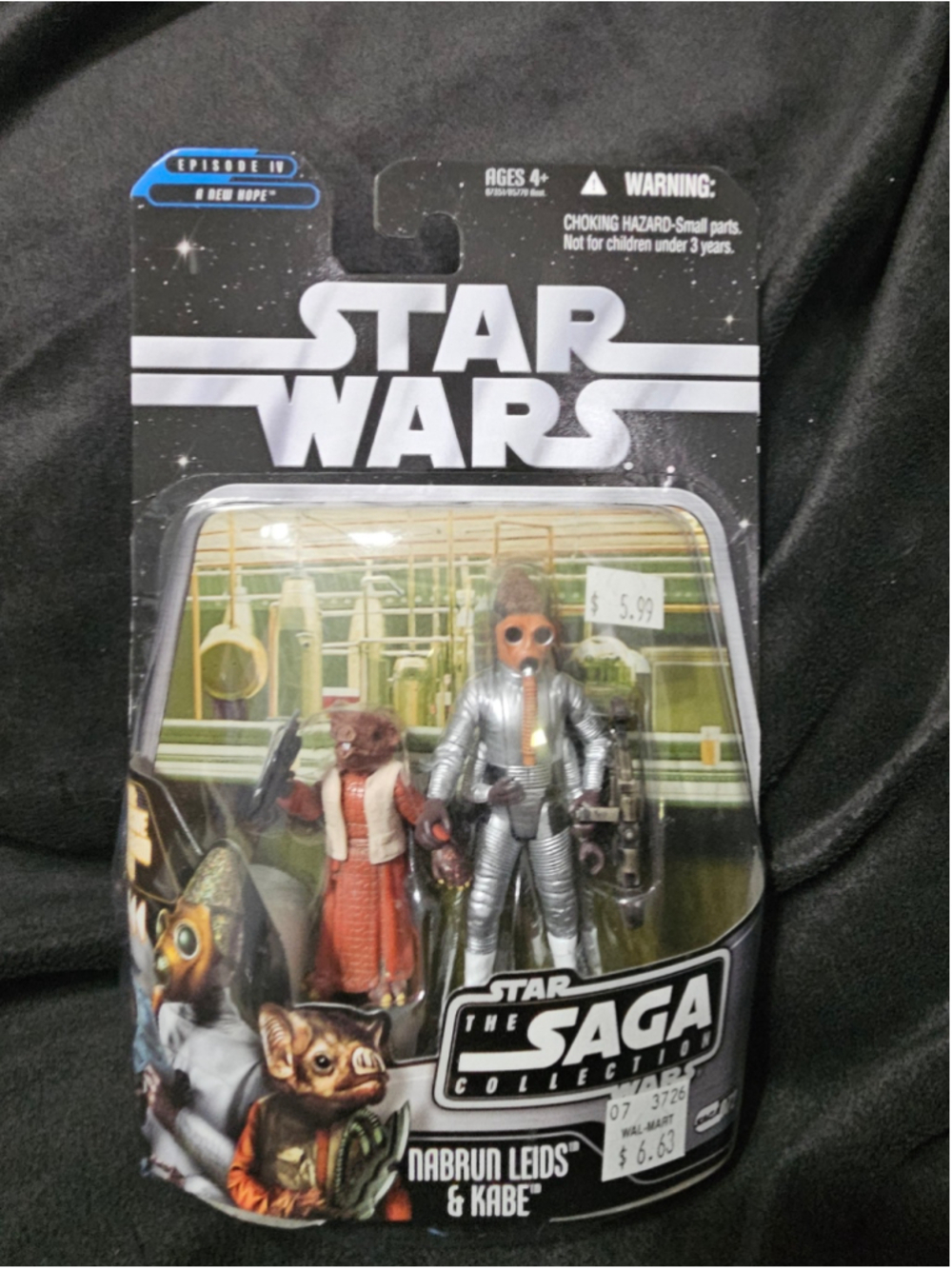 Hasbro Star Wars The Saga Collection Nabrun Leids & Kabe Action Figure Set